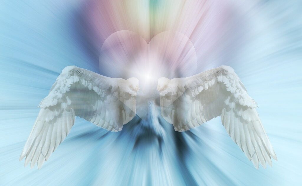 Engel Flügel Meditaiton