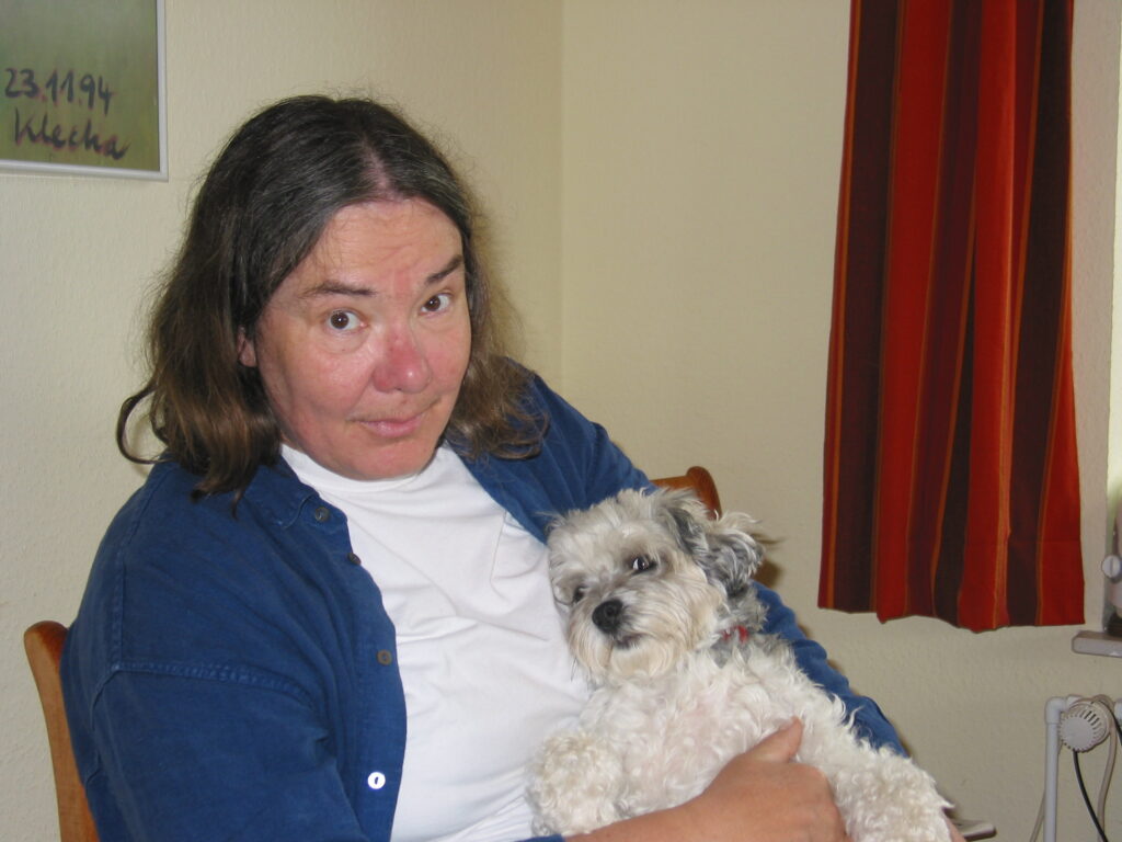 Angela mit Wilma 2009